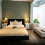 45 Saint Hills Riverfront Villas Khanand Karjat 3 BHK Premium Bedroom Interior With Elegant Furniture