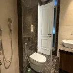 5 BHK Windsor Grande Oshiwara Rental Compact Shower Bathroom