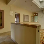 6 BHK Villa Ribandar Panjim North Goa Entrance Lobby With Staircase Open Layout And Interior Design