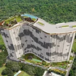 Aaradhya Onepark Sindhu Wadi Ghatkopar East Magnificent Residential Building Architecture Surrounded By Natural Greenery