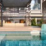 Aaradhya Onepark Sindhu Wadi Ghatkopar East Relaxing Outdoor Pool Cabana Seating With Elegant Privacy Screen
