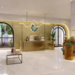 Aaroha La Safira Candolim Goa Entrance Lobby With Reception Desk Seating