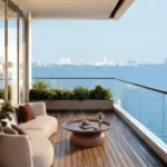 Aurum Girnar Teen Batti Malabar Hill 3 BHK Balcony With Sea View