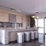 Autograph Residency Oshiwara Andheri West 3 BHK Kitchen With Island Counter
