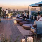 Autograph Residency Oshiwara Andheri West 3 BHK Terrace Seating Area