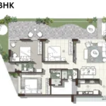 Avant Park West Vile Parle 3 BHK Floor Plan