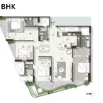 Avant Park West Vile Parle 4 BHK Floor Plan
