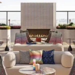 Azure Residences Fisheries University Rd Versova Rooftop Seating Firepit Outdoor Lounge