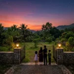 Birla Estates Boisar Luxury Plots For Sale Gated Entrance With Lush Green Surroundings And Scenic Landscape