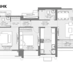 Birla Taranya Airoli Thane Belapur Road 2 BHK Floor Plan