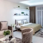 Godrej Varanya Sector 5A Kharghar Navi Mumbai Bedroom Interior With Compact Layout Cozy Furniture Soft Lighting And Modern Decor