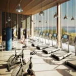 Icon By Merx Jacob Circle Mahalaxmi 3 BHK Gymnasium Fitness Center With Sea View Cardio Equipment