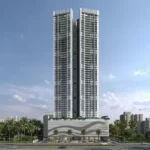 con By Merx Jacob Circle Mahalaxmi 3 BHK Tower Exterior With Modern High Rise Architecture Landscaped Frontage And Premium Cityscape View