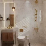 Inspira Aura Saibaba Nagar Borivali West 3 BHK Premium Fittings Bathroom Interior