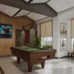 Inspira Aura Saibaba Nagar Borivali West Pool Table Games Room Interior