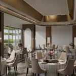 Inspira Aura Saibaba Nagar Borivali West Banquet Seating Dining Hall Interior