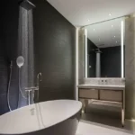 Kabra Garnet Adarsh Nagar Malad West 3 BHK Bathroom With Bathtub