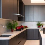 La Serena Patel Nagar Kandivali West 3 BHK Kitchen With Modern Cabinets