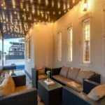 Rishabh Villa Waksai Lonavala 6 BHK Outdoor Sitout With Covered Seating Area Luxury Design Cozy Setup Ambient Lighting And Relaxing Atmosphere