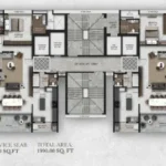 Roswalt Zyon Oshiwara Andheri West 4 BHK floor plan