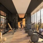 Roswalt Zyon Oshiwara Andheri West Gym Area With Modern Equipment Glass Walls City View