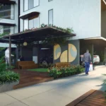 SKG One Uttam Uttam Society Chembur Entrance Driveway With Landscape Design Drop Off Zone And Modern Facade