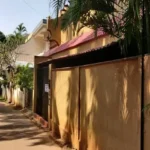 Saudades Beach Bungalow Candolim Goa 3 BHK Gated Palm Lined Quiet Street Exterior
