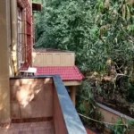 Saudades Beach Bungalow Candolim Goa 3 BHK Dense Treeline View Tiled Side Balcony