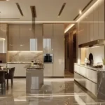 Shivalaya Atharv Shivaji Park Dadar 3 BHK Designer Kitchen With Dining Area Modern Cabinets And Premium Finishes