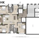 Shivalaya Atharv Shivaji Park Dadar 3 BHK Floor Plan