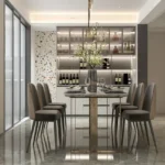Shreeji Atlantis Orlem Malad West 3 BHK Luxury Dining Space Interior