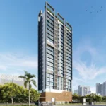 Shreeji Bliss Orlem Malad West 2 BHK Residential Tower Elevation With Modern Facade And Prime City Location