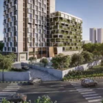 Sugee Vaayu Ashok Nagar Mulund West Exterior Tower Elevation With Green Facade Design