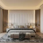 The Chapter Vaijali Alibaug 3 BHK Bedroom With Minimal Design Wardrobe Storage And Soft Neutral Decor