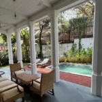 Vianaar La Selva Assagao Goa 4 BHK Covered Verandah With Pool Seating