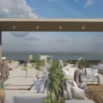 Yogi Sea Union Park Pali Hill Khar West Rooftop Sea View Seating Lounge Terrace