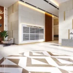 3 BHK Akasa Shivaji Park Dadar Premium Lobby And Reception Area With Designer Flooring