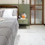3 BHK Bungalow Green Garden Chembur Mumbai Bedroom Bed Corner With Side Table