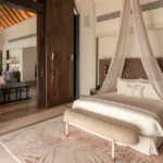 4 BHK Casa Solaris Siolim Goa Sheer Canopy Tropical Resort Style Master Bedroom
