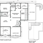 6 BHK Villa Clover Hills Kondhwa Pune First Floor Plan