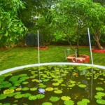 6 BHK Villa Clover Hills Kondhwa Pune Lotus Pond Garden Area With Landscaped Lawn