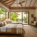 6 BHK Villa KMD Hills Awas Alibaug Luxury Twin Bedroom With Tropical Courtyard Access
