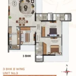 Agarwal Florence SV Road Goregaon West 3 BHK Unit Plan
