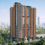 Agarwal Florence SV Road Goregaon West Residential Tower Exterior View With High Rise Elevation Landscaped Surroundings