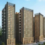 Altavista Lal Dongar Chembur Four High Rise Tower Facade Tree Lined Aerial Exterior