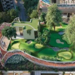 Avant Heritage Jogeshwari East Rooftop Garden Landscape With Greenery Walking Paths And Leisure Spaces