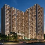 Avant Heritage Jogeshwari East Tower Elevation With Illuminated Night Facade And Premium Exterior Design