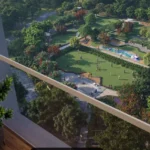 Aviara Malad West Scenic Green View With Landscaped Gardens Open Spaces Recreational Zones And Nature Focused Residential Surroundings