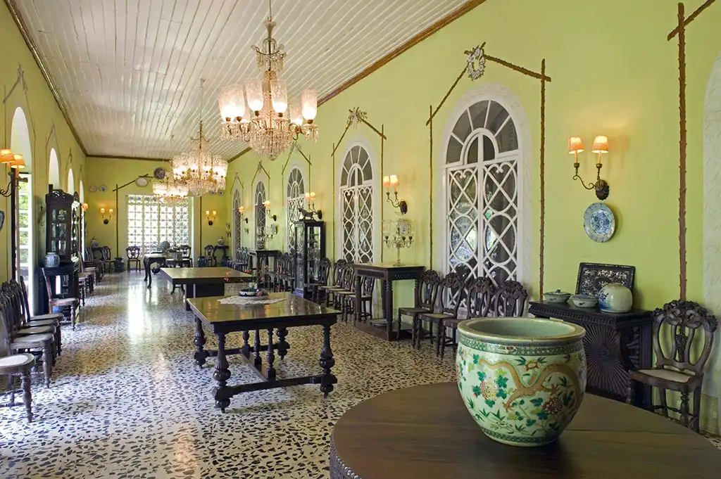 Braganza House dining room Goa