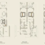 Casa Solaris Siolim Goa Villa 5 Three Level Floor Plan